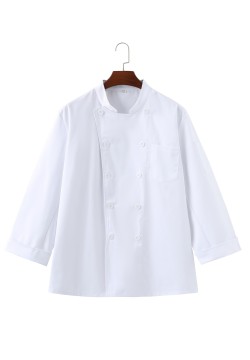 Long Sleeves Button Boat Neck Work Overalls For Hotel Restaurant Kitchen Baking, Chef Work Clothes, Men's Clothing