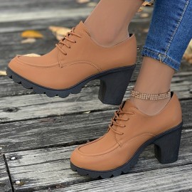 Women's Studded & Buckle Decor Lace Up Ankle Boots, Punk Style Wedge Heeled Boots, Women's Y2K Style Shoes