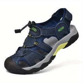 Men's Sandals, Durable Non Slip Outdoor Hiking Trekking Sandals, Comfy Beach Shoes, Spring And Summer