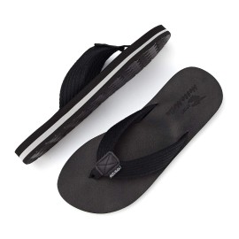 Men's Flip Flops With Arch Support, Summer Shock Absorption Lightweight Comfortable Non Slip Thong Sandals For Indoor Outdoor Beach, Spring And Summer