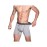 Casual Compression Sport Cotton Front Opening Long Boxers for Men